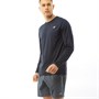 New Balance Haut de Running à Manches Longues Homme Bleu