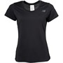 New Balance Damskie T-Shirt Czarny