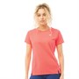 New Balance Womens Sport Mixed Media Running Top Vivid Coral