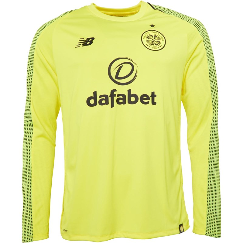 Buy CFC Celtic Home Long Sleeve Goalkeeper Jersey Yellow/Black