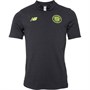 CFC Celtic Leisure Polo No Sponsor Charcoal/Lime