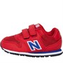 New Balance Dziecięce Infant 500 Buty Sportowe Czerwony