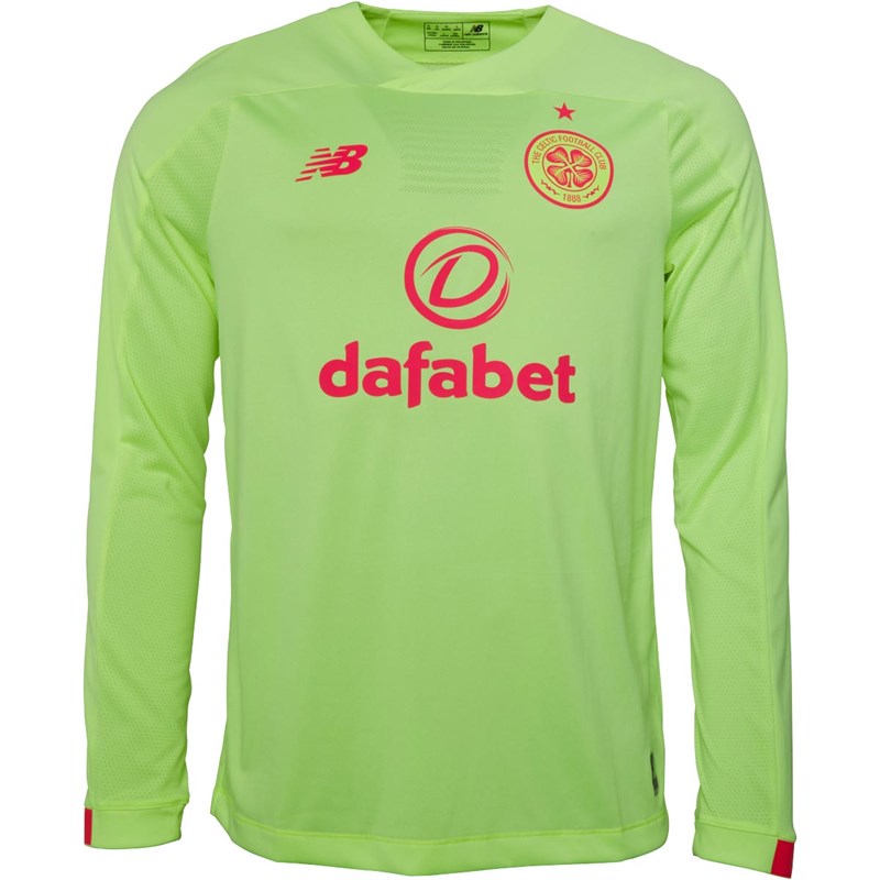 Buy CFC Celtic Third Long Sleeve Goalkeeper Jersey Yellow/Pink