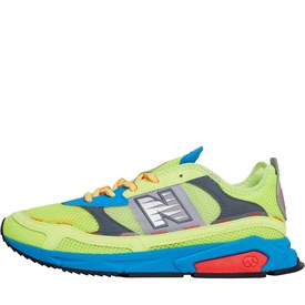 Buy New Balance Mens X-Racer Trainers Lemon Slush/Vision Blue