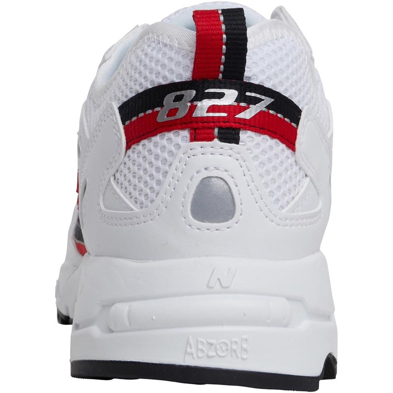 new balance 827 white red