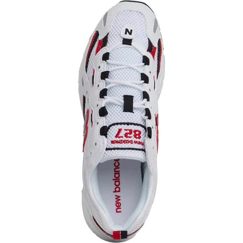 new balance 827 white red