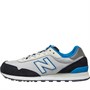 New Balance Mens 515 Trainers White/Black/Blue