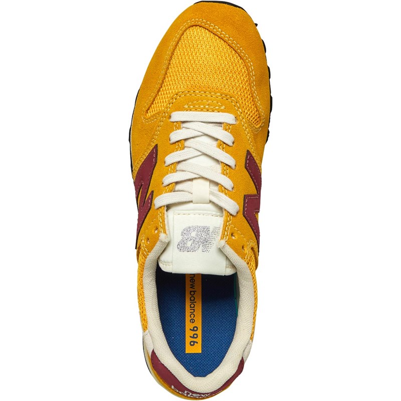 Buy New Balance Womens 996 Trainers Varsity Gold