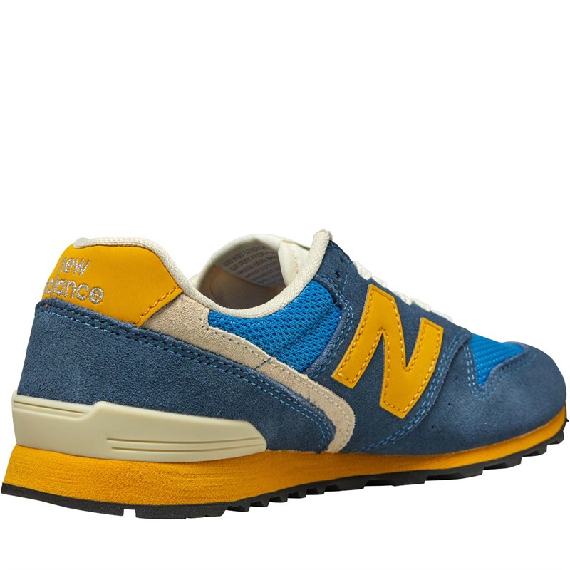 Buy New Balance Womens 996 Trainers Blue Varsity Gold