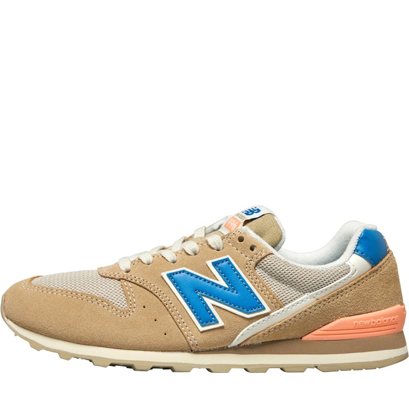 new balance 996 suede trainers in beige