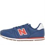 New Balance Junior 373 Trainers Navy/Orange