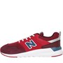 New Balance Junior 9 Buty Sportowe Czerwony