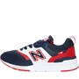 New Balance Junior 997H Trainers Navy/Red/Dark Blue