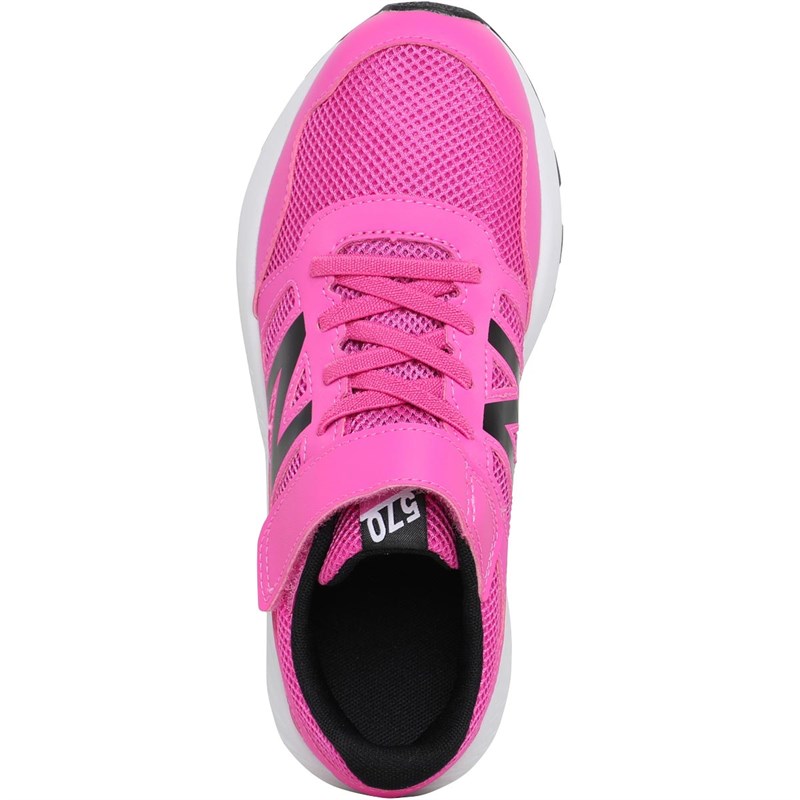 New Balance Junior 570 Neutral Running Shoes Pink