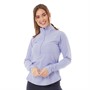 New Balance Dames Heathered Space Dye Sports Performance Tops Paars