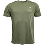 New Balance Mens Running Top Olive Green