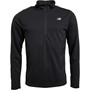 New Balance Mens 1/2 Zip Running Top Black