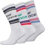 New Balance Chaussettes Unisexe Blanc