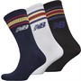 New Balance Chaussettes Unisexe Multicolore
