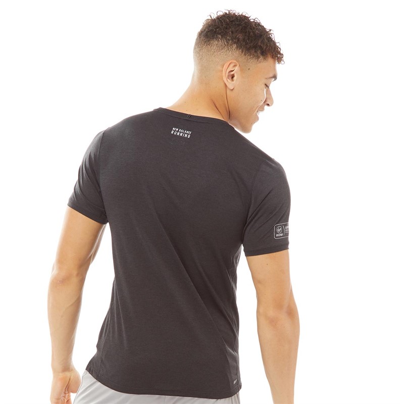 New Balance Herren London Edition Printed Impact T-Shirts Mehrfarbig