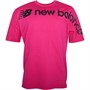 New Balance T-Shirts Sport Style Optiks Oversized Homme Multicolore