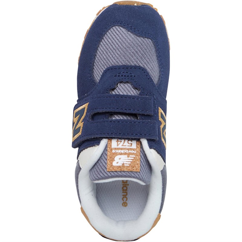 New Balance Kinder 574 Sneaker Blau