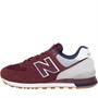 New Balance Baskets 574 Homme Rouge