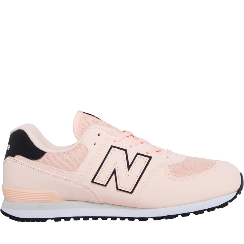 Black and pink new balance trainers sale