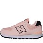 New Balance Girls 574 Trainers Cloud Pink