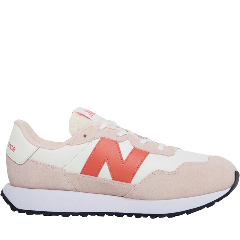 Buy New Balance Junior 237 Trainers Oyster Pink Mars Red