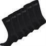 New Balance Mens Six Pack Crew Socks Black