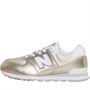New Balance Baskets Wide Fit 574 Fille Métallique