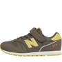 New Balance Jongens Wide Fit 373 Sneakers Groen