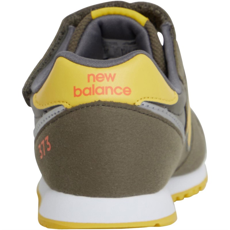 New Balance Jongens Wide Fit 373 Sneakers Groen