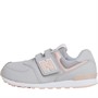 New Balance Meisjes Wide Fit 574 Sneakers Grijs