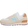 New Balance Baskets Wide Fit 574 Fille Rose