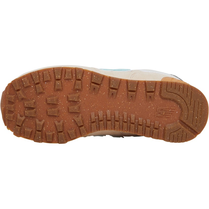 New Balance Baskets Wide Fit 574 Fille Rose