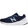 New Balance Dames Wide Fit 411 V3 Neutral Hardloopschoenen Blauw