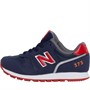 New Balance Baskets Wide Fit 373 Garçon Bleu