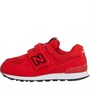 New Balance Jongens Infant Wide Fit 574 Sneakers Rood