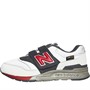 New Balance Jungen Wide Fit 997H Sneaker Grau