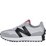 New Balance Mens 327 Trainers Steel