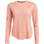 New Balance Womens Accelerate Long Sleeve Running Top Grapefruit