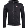 New Balance Mens Small Logo Zip Through Top Black