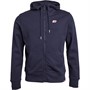 New Balance Mens Small Logo Zip Through Top Eclipse