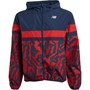 New Balance Womens Printed Accelerate Running Jacket True Red
