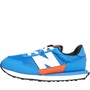 New Balance Kids 237 Bungee Lace Trainers Blue/Orange