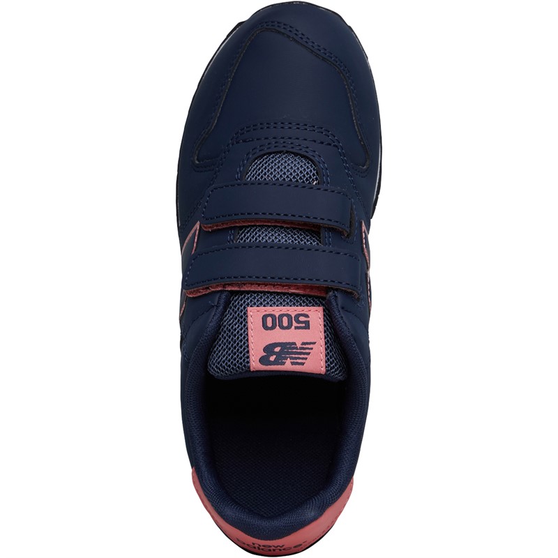 Navy blue and pink cheap new balance