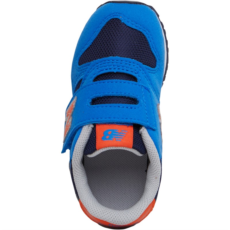 New Balance Infant Boys 373 Hook And Loop Trainers Blue/Navy/Orange