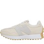 New Balance Womens 327 Trainers Macadamia Nut/Rose Water White